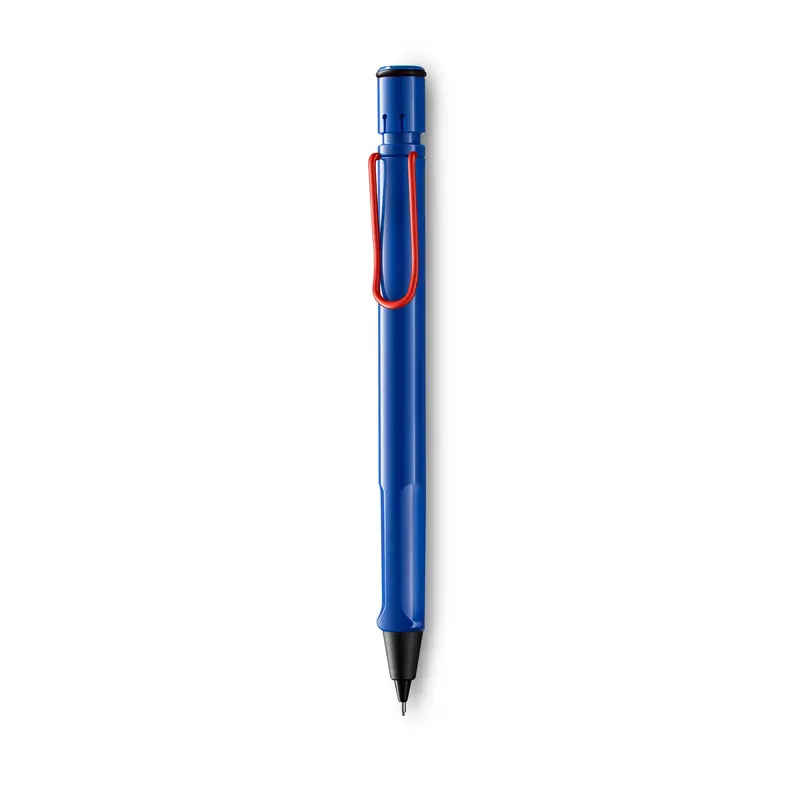 Lamy Safari Blue with Red Clip Pencil