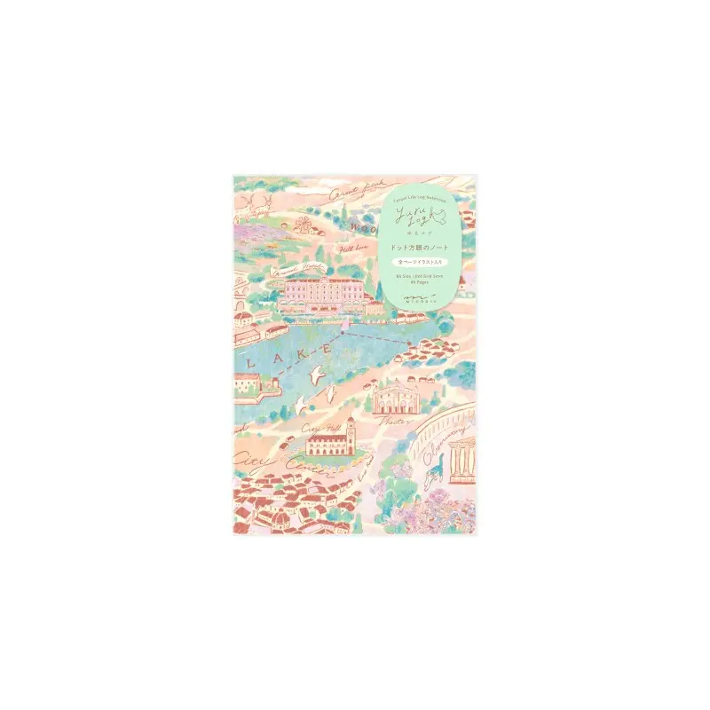 Midori Yuru Log Notebook B6 - Travel & Hotel