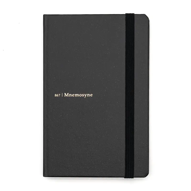 Mnemosyne A6 Hardcover Journal Notebook - Dot Grid