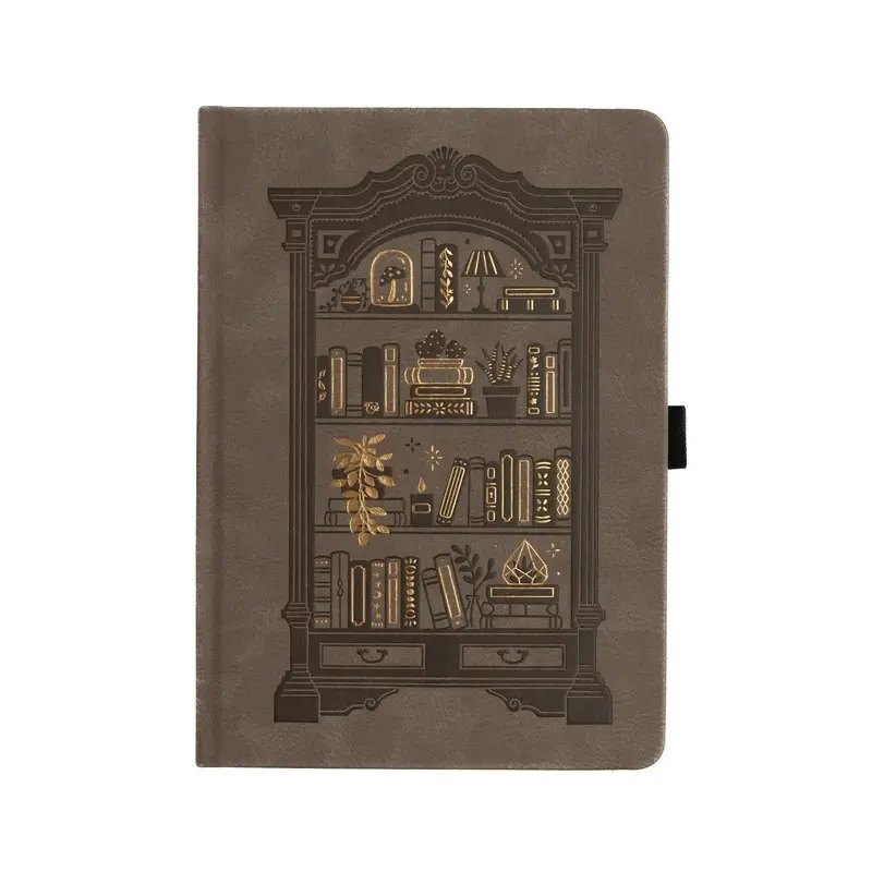 Archer & Olive - Bookshelf Lined Notebook - A5