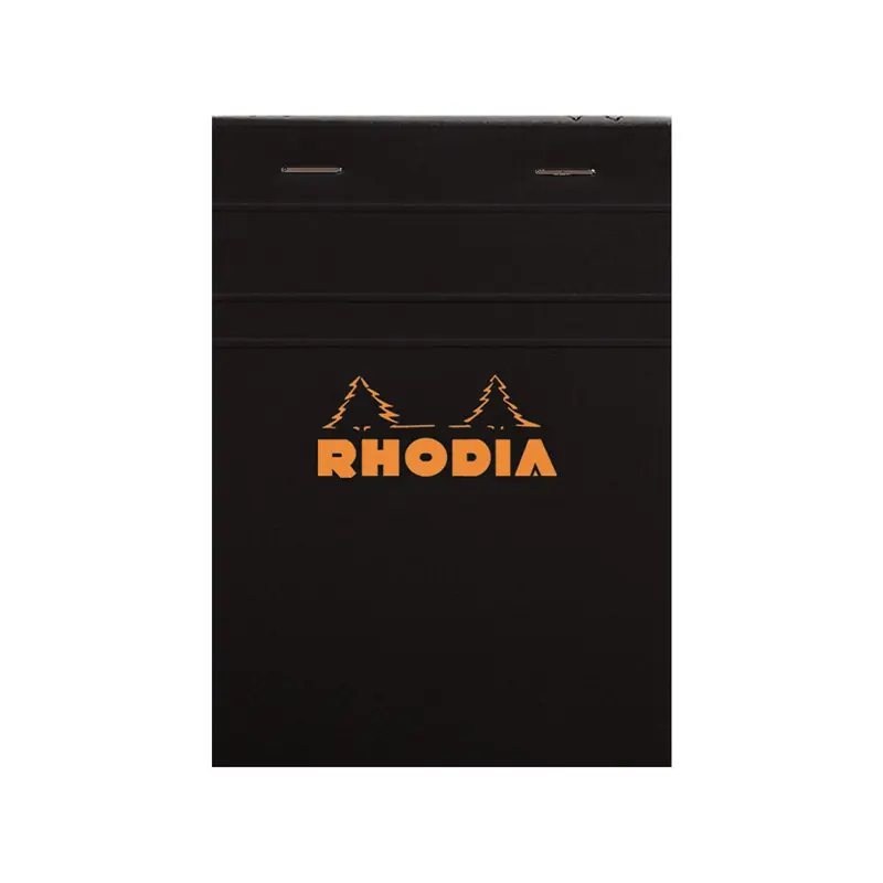 Rhodia #11 Classic Staplebound Notepad - Black