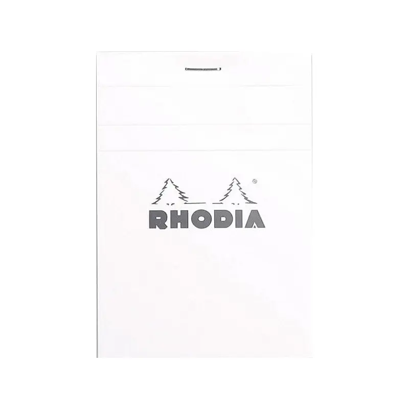 Rhodia #12 Classic Staplebound Notepad - Ice