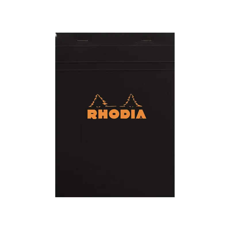 Rhodia #13 Classic Staplebound Notepad - Black