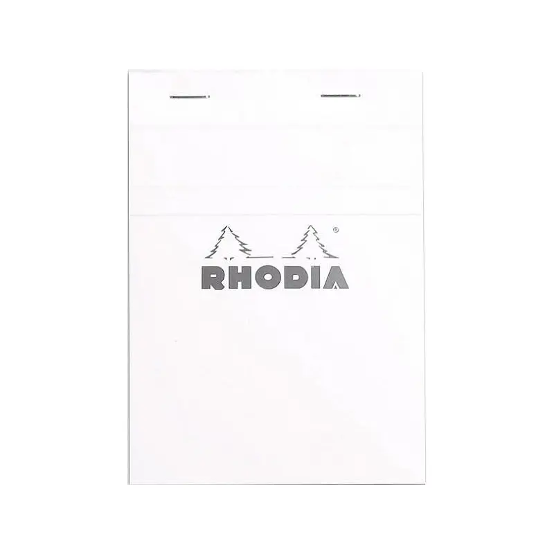 Rhodia #13 Classic Staplebound Notepad - Ice