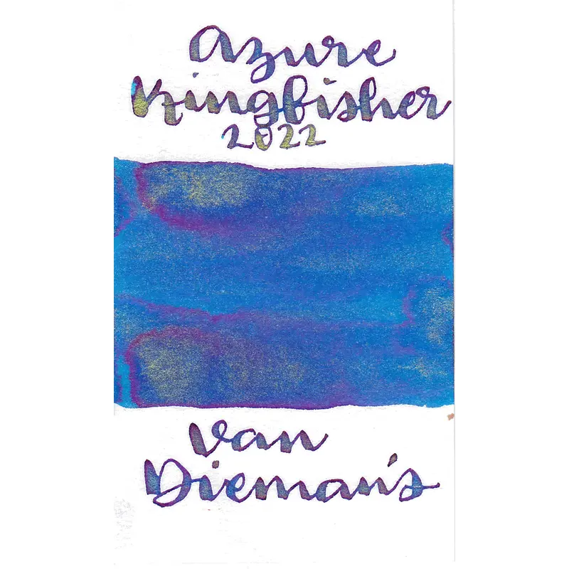 Van Dieman's The Wilderness Series- Azure Kingfisher Shimmer