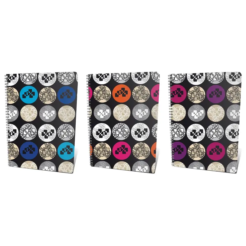 Clairefontaine Collections Cubik A5 Wirebound Notebook