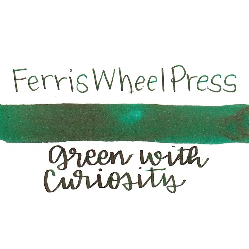 Ferris Wheel Press Down the Rabbit Hole - Green with Curiosity