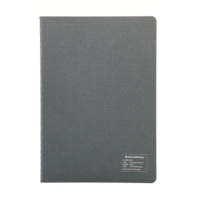Kleid 2mm Grid Notes A5- Grey