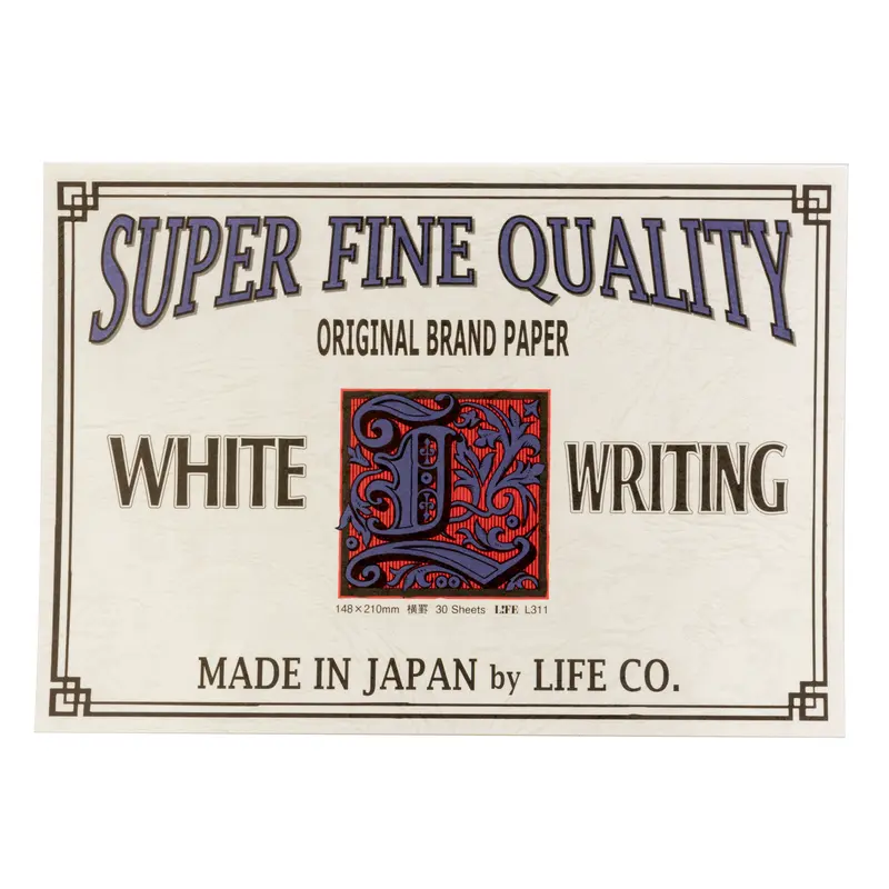 Life Stationery L. Writing White Paper Landscape