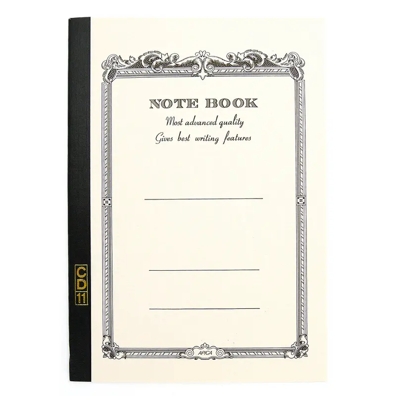 APICA CD A5 Notebook- White 7mm Ruled