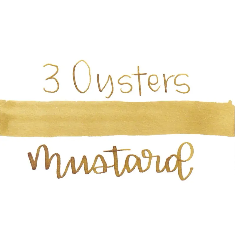 3 Oysters Ink - Delicious Mustard