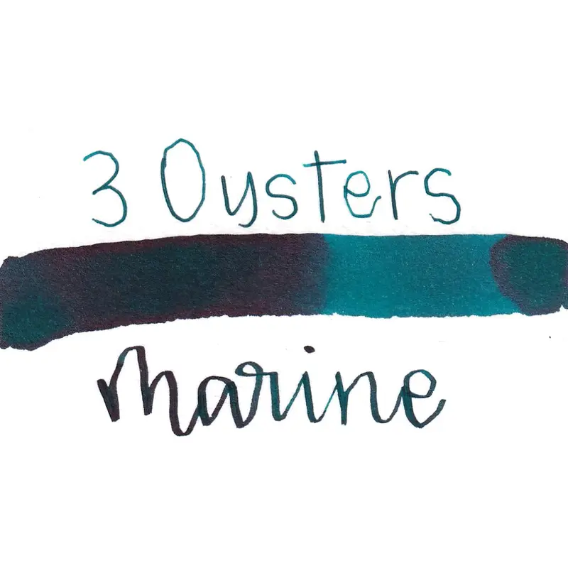 3Oysters Ink - Special Edition Marine Green