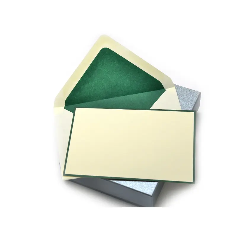 Original Crown Mill "Bi-Color" Notecard Box 4" x 6"