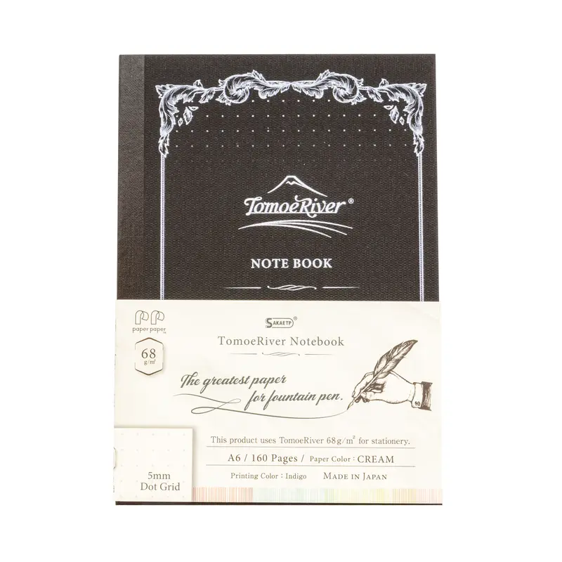 Sakae TP - Tomoe River Cream A6 Notebook 5mm Dot Grid 68gsm