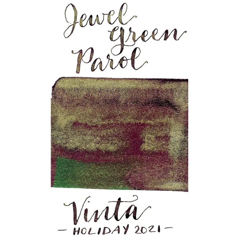Vinta Inks - Jewel Green Shimmer - Parol 1908
