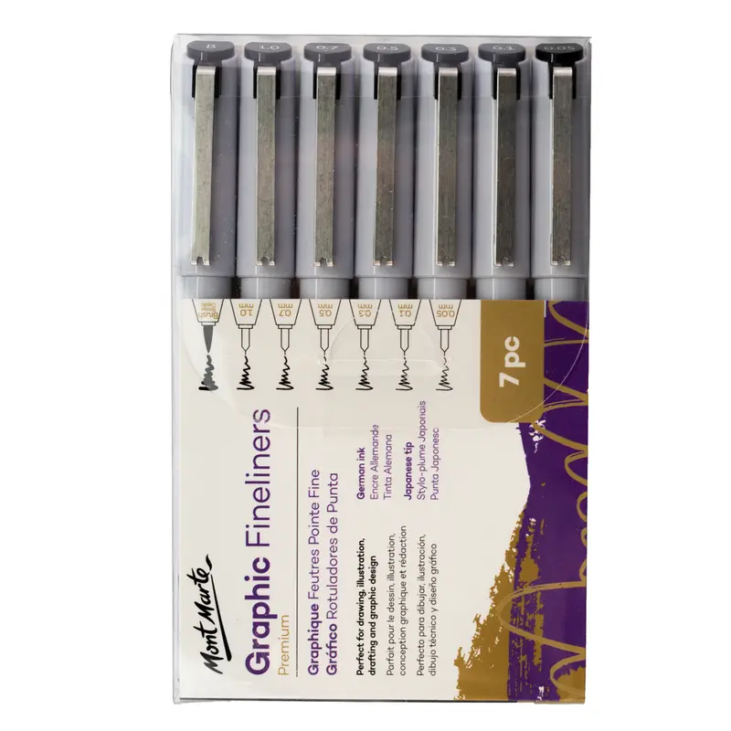 Mont Marte - Graphic Fineliners