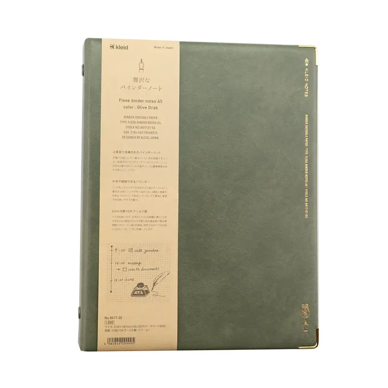 Kleid Fleek Binder Notes A5