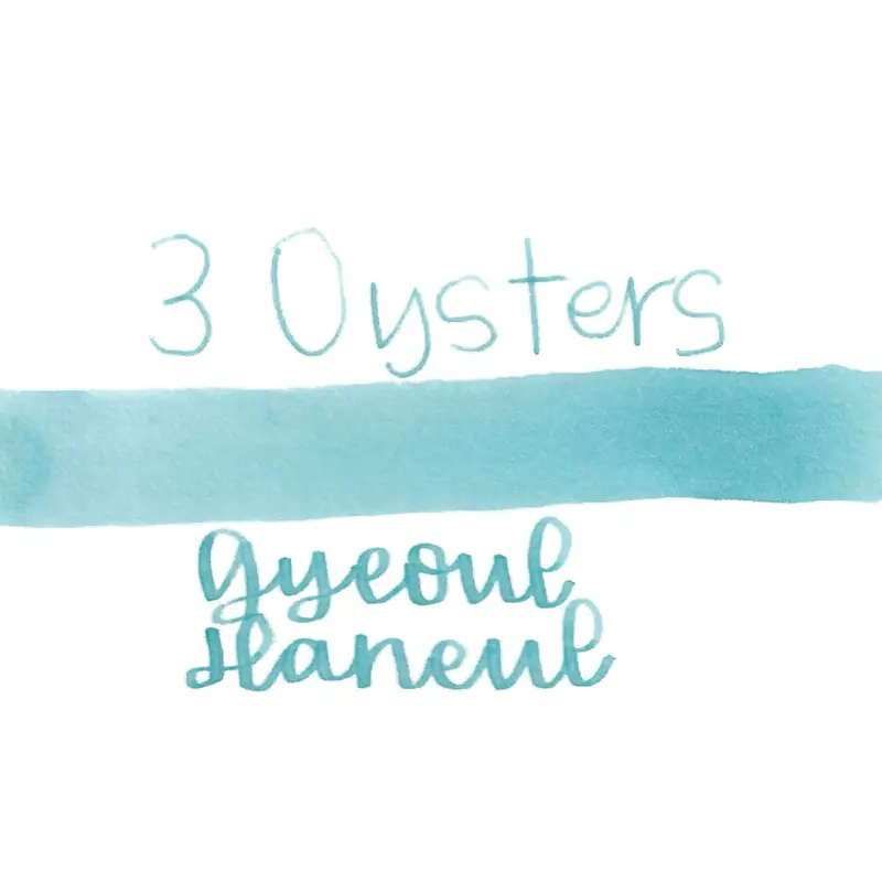3 Oysters Ink - I.COLOR.U Gyeoul Haneul