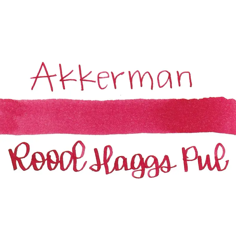 Akkerman 19 Rood Haags Pluche