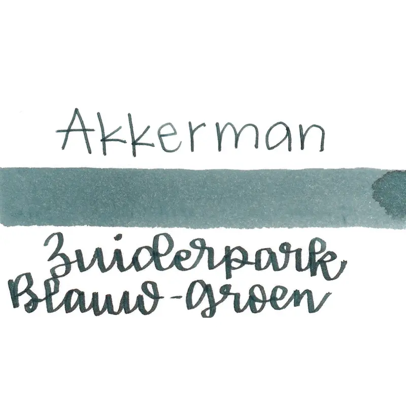 Akkerman Ink 24 Zuiderpark Blue-Green