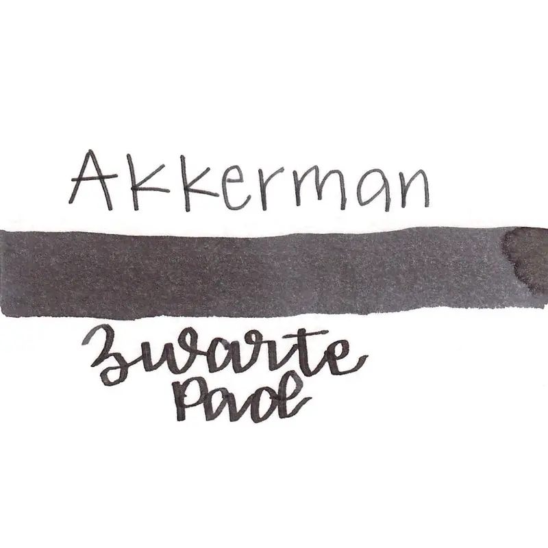 Akkerman Ink 30 Het Zwarte Pad
