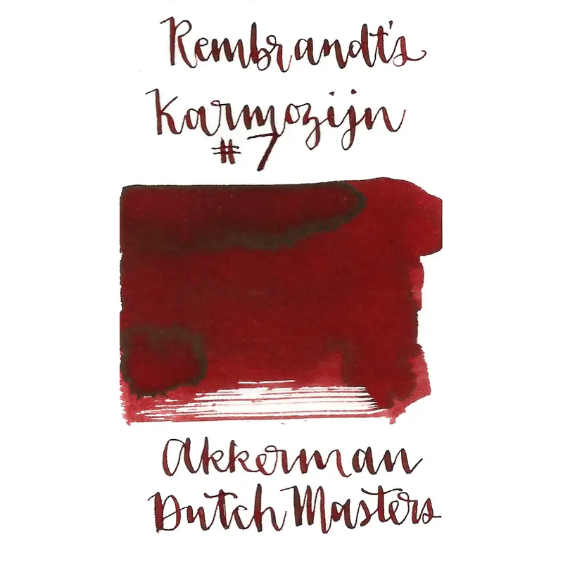 Akkerman Ink Dutch Masters 07 Rembrandt's Karmozijn "Crimson"