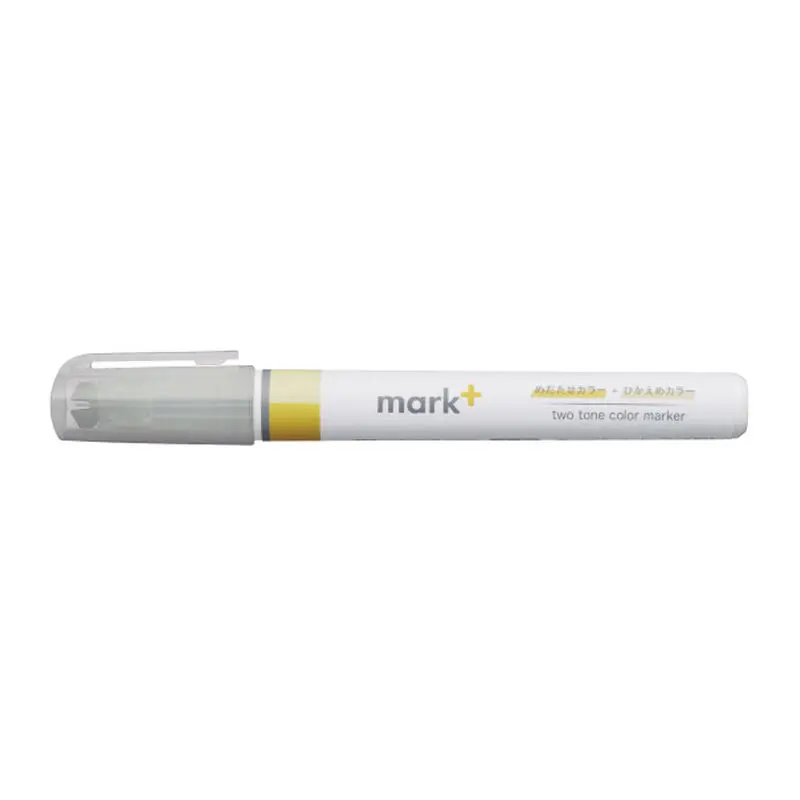 Kokuyo Mark+ 2 Tone Marker Yellow