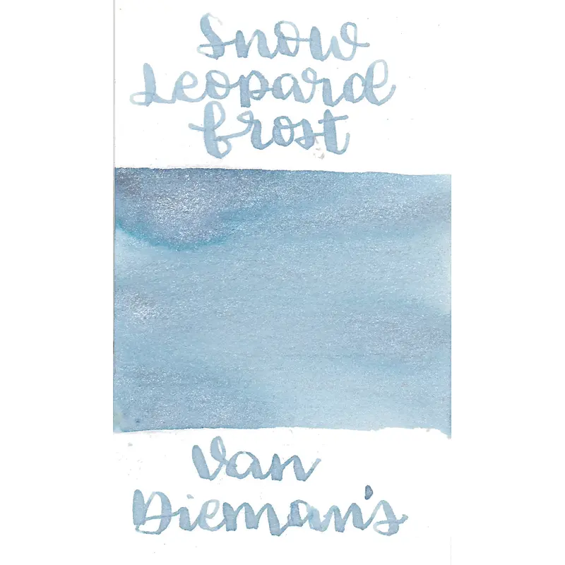 Van Dieman's Feline - Snow Leopard Frost Shimmering