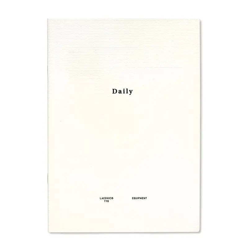 Laconic style Notebook A5 -Daily