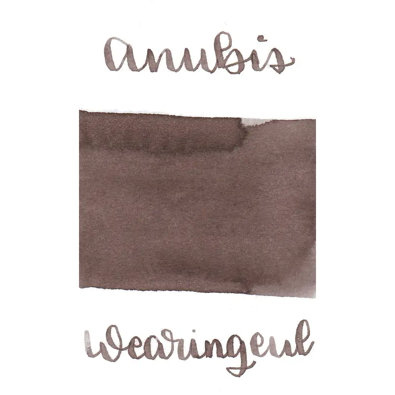 Wearingeul Ink - World Myth Ink Egypt - Anubis
