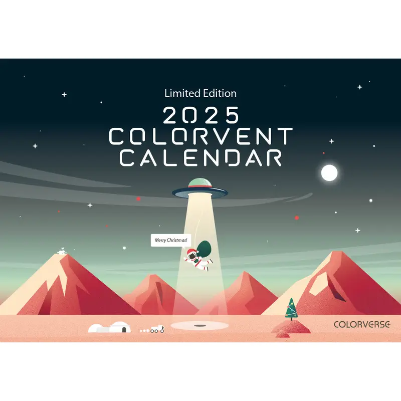 Colorverse 2025 Colorvent Calendar