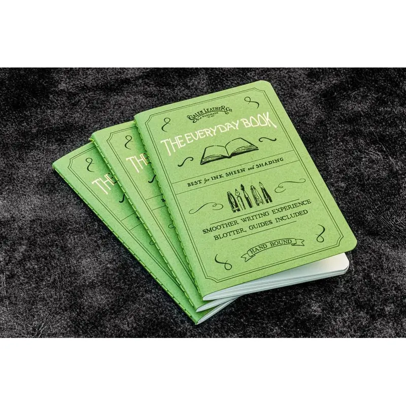 Galen Leather Co. The Everyday Book Tomoe River Paper - Set of 3 - Pocket Size