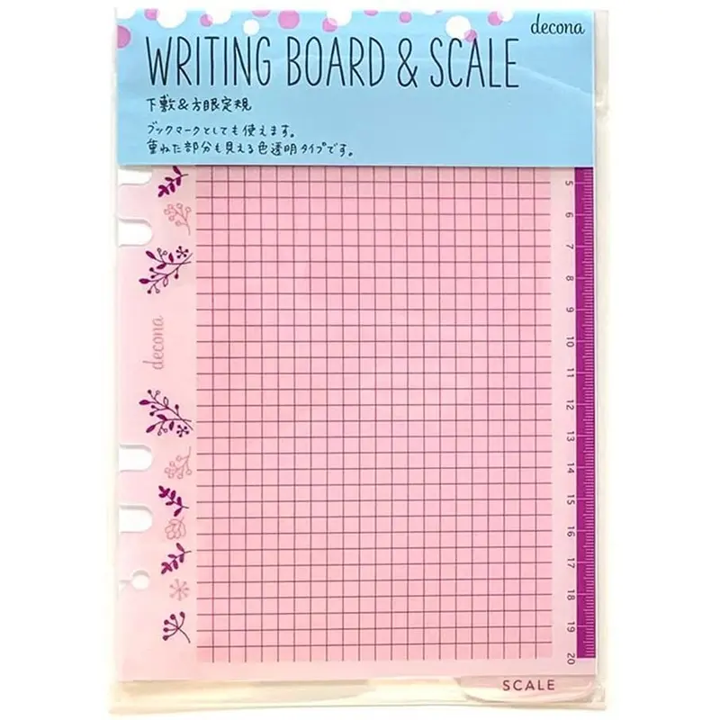 Raymay Decona A5 -Writing Board & Scale
