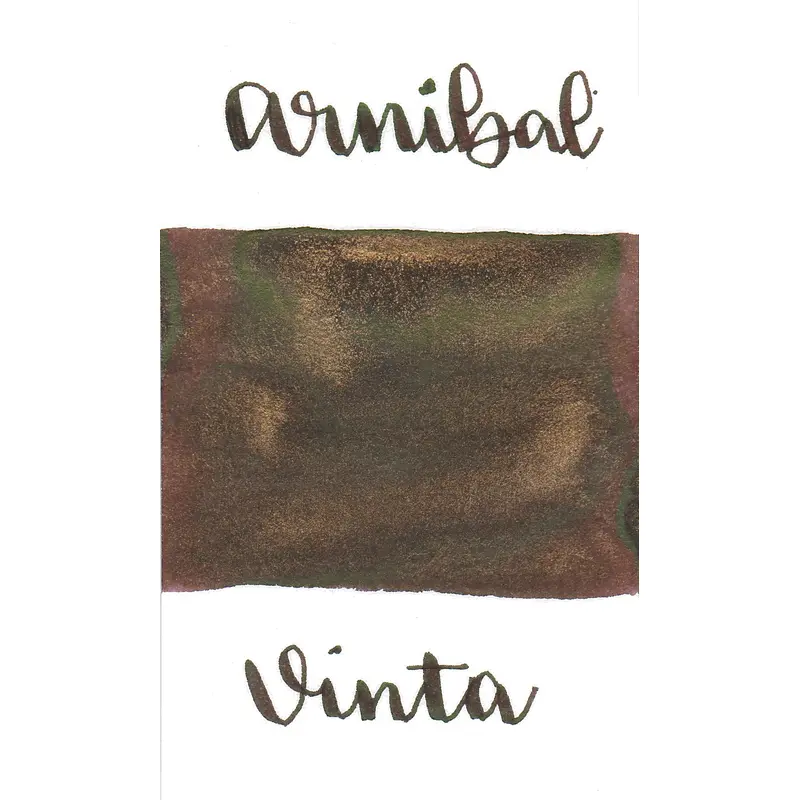 Vinta Inks - Hello, Rain Collection - Burnt Sugar - Arnibal 1856