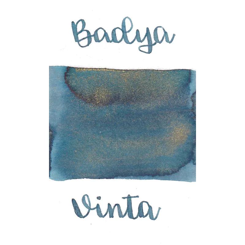 Vinta Inks - Hello, Rain Collection - Overcast Blue- Badya 1865