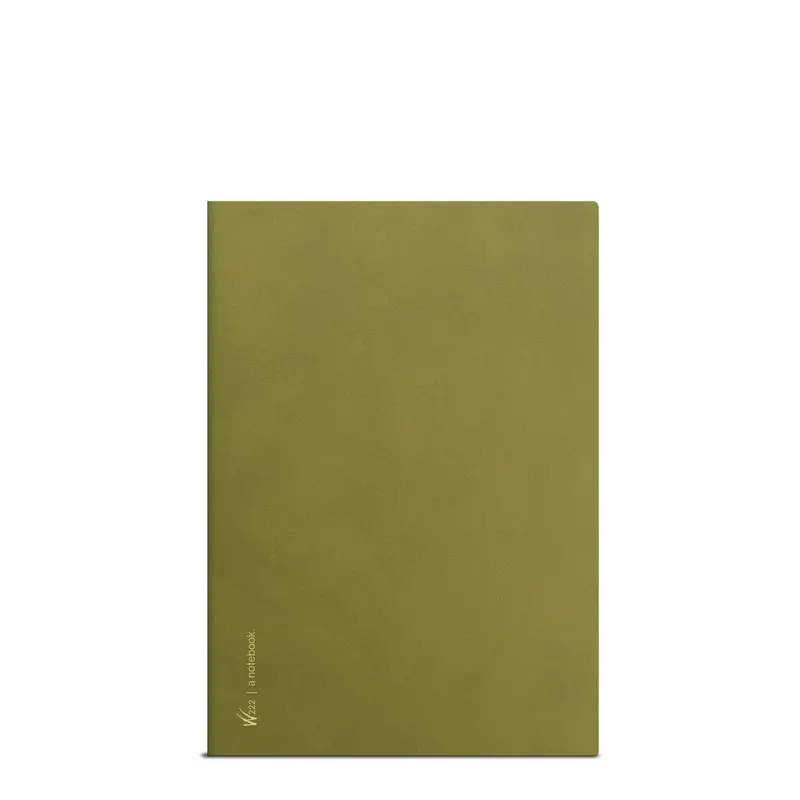 Wonderland222 Notebook A6 Grid 368 Page - Fiddlehead