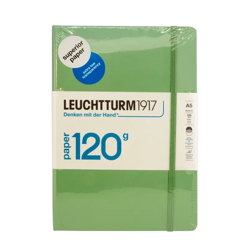 Leuchtturm A5 Medium Ruled Notebook - Sage
