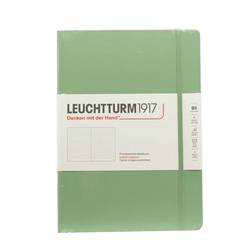 Leuchtturm1917 B5 Composition Hardcover Notebook - Sage
