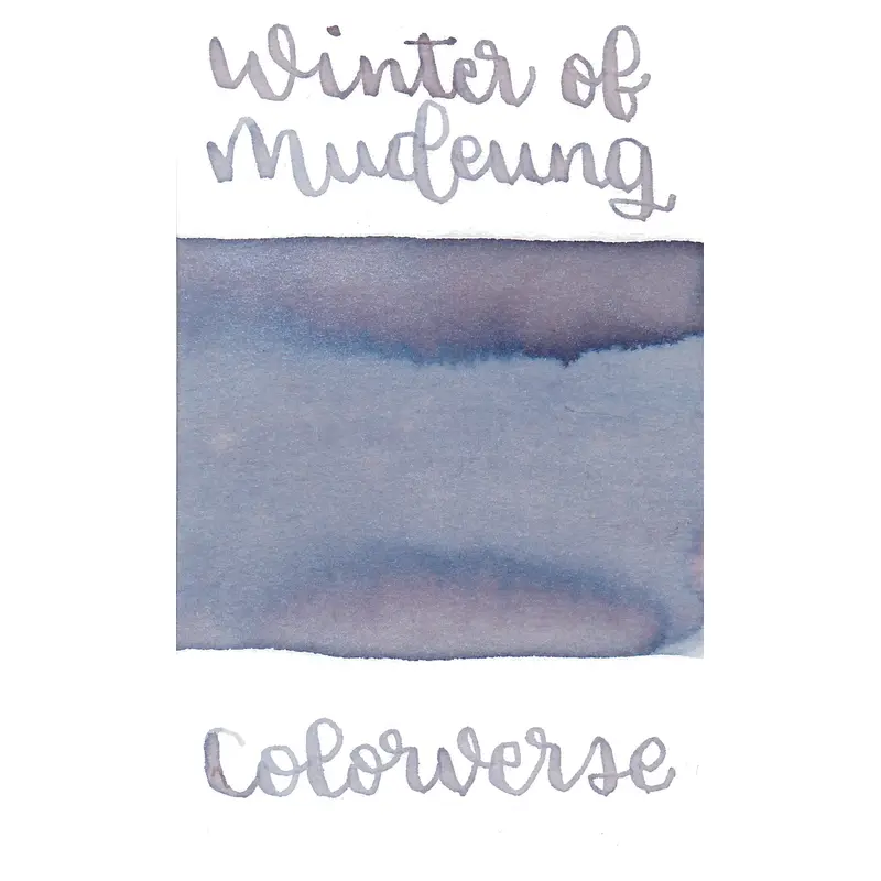 Colorverse Korea Special Series Ink #54 Winter of Mudeung