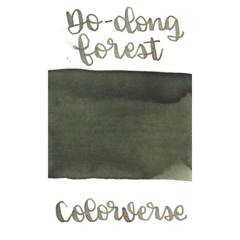 Colorverse Korea Special Series Ink #58 Do-dong Forest