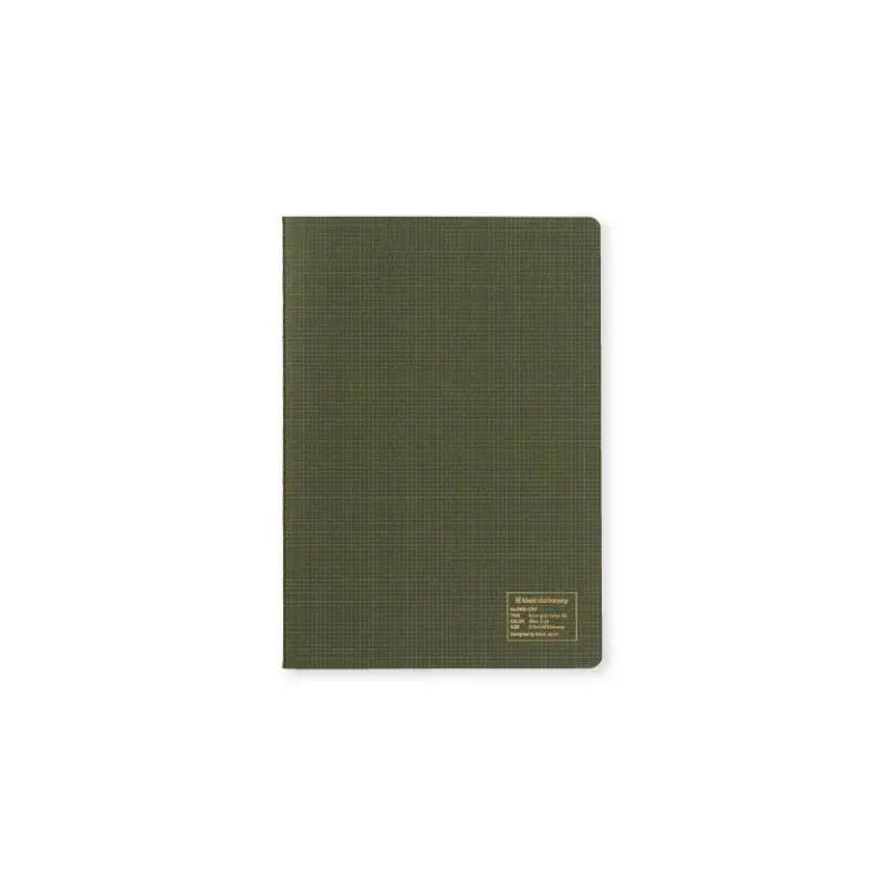 Kleid 2mm Grid Notes A5- Olive Drab