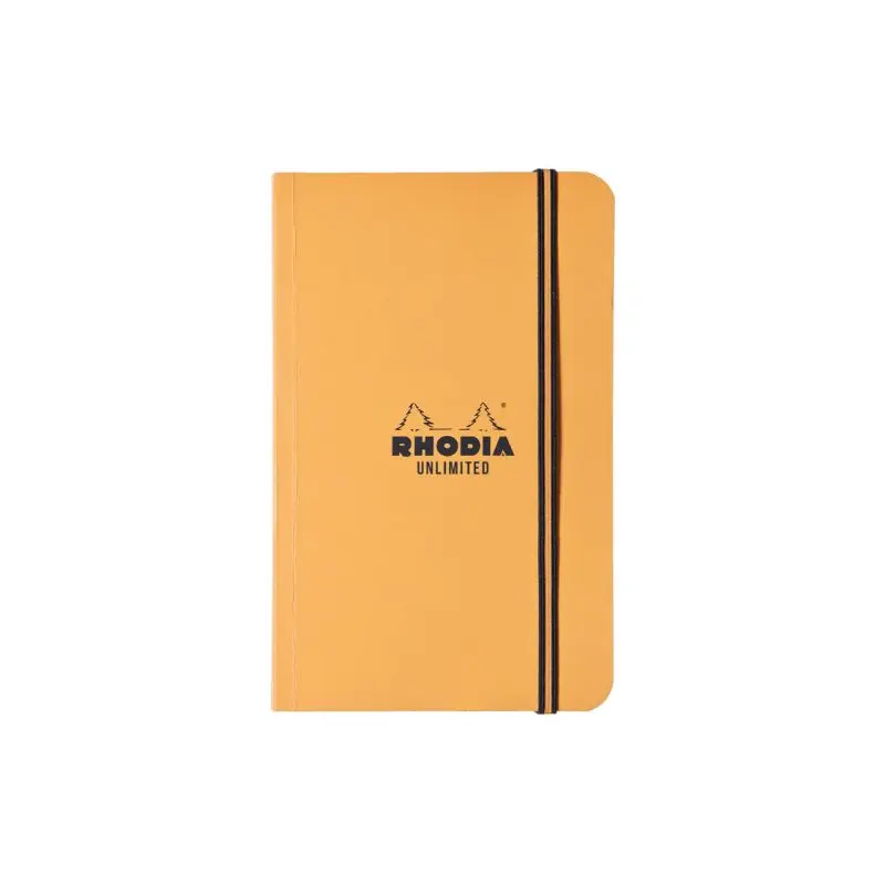 Rhodia Unlimited Pocket Notebook 3.5 x 5.5 Orange