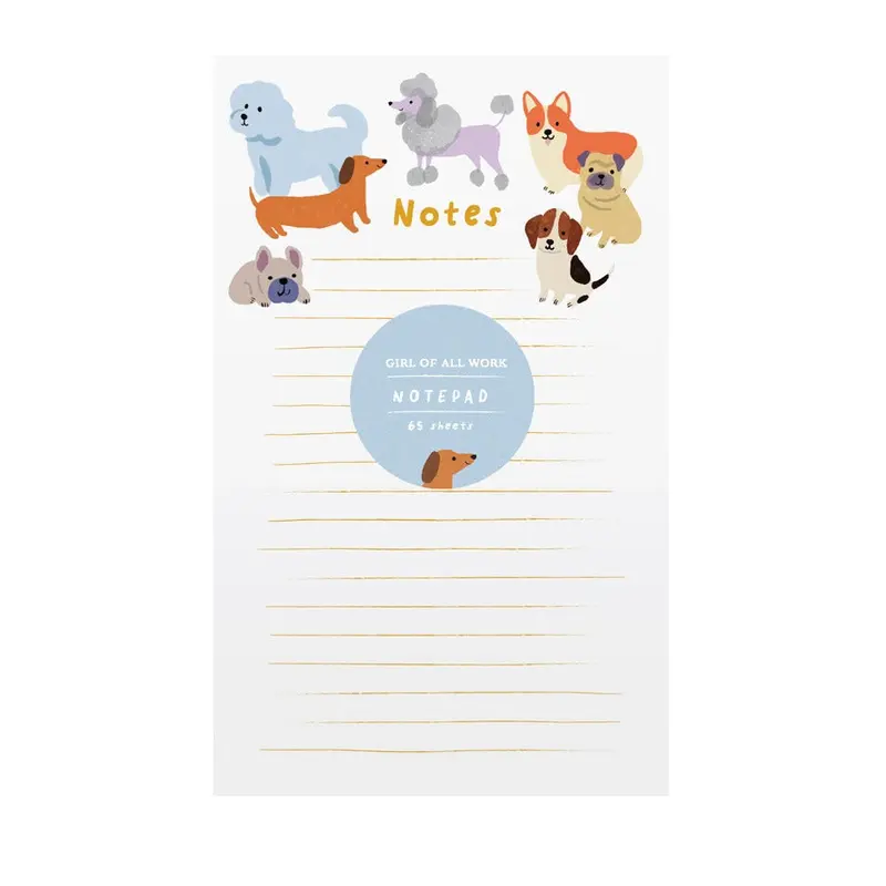 Girl of ALL WORK - Dogs Notepad