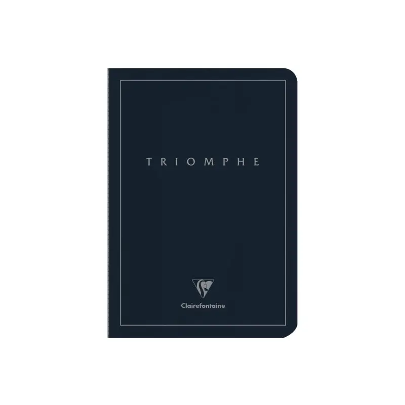 Clairefontaine Triomphe A5 Lined Notebook Deep Blue