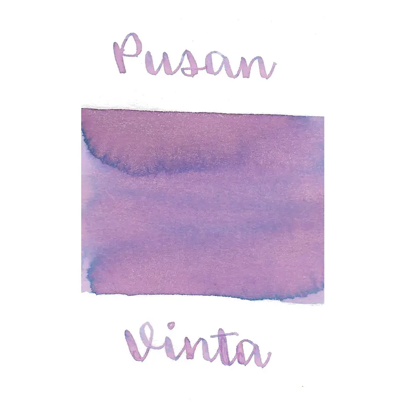 Vinta Inks Manila Pen Show Pink Afterglow - Pusan