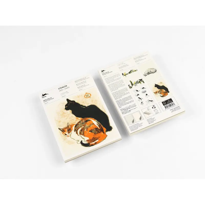 Pepin Notepad A5 - Steinlen Cats