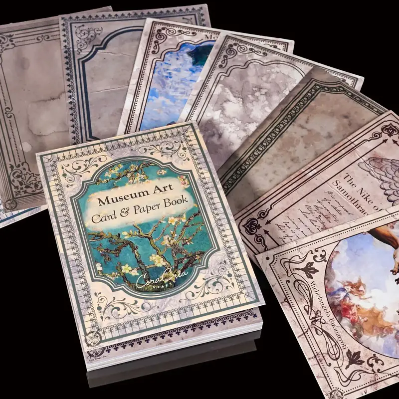 CoraCreaCrafts - Museum Art Paper Book