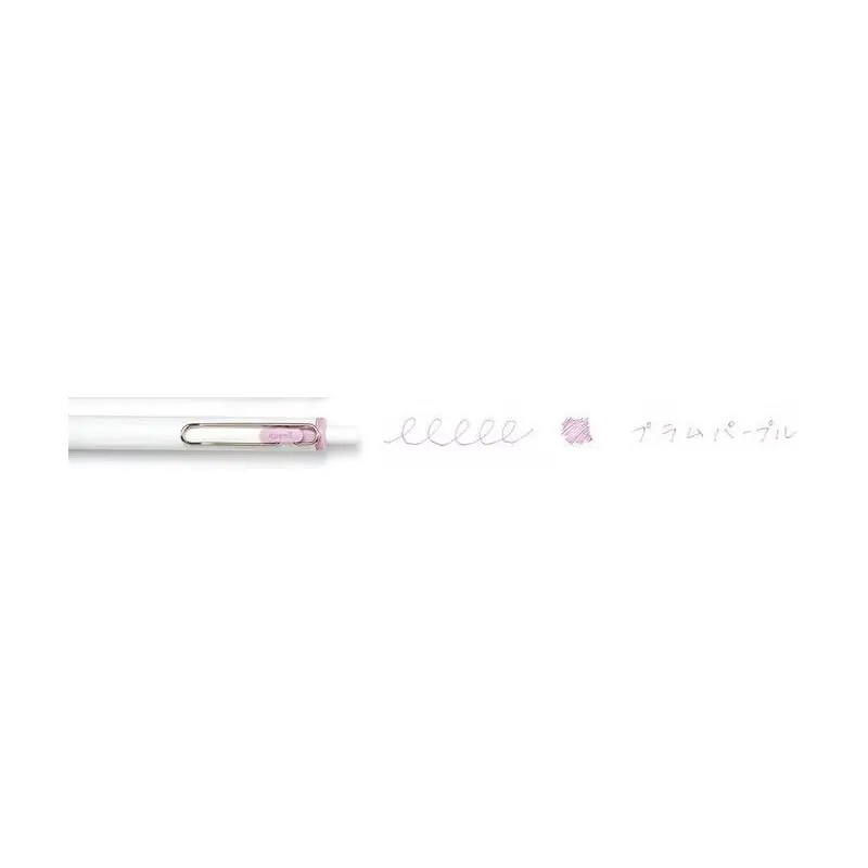 Uni-Ball One Fika Color Gel Ballpoint Pen- Plum Purple