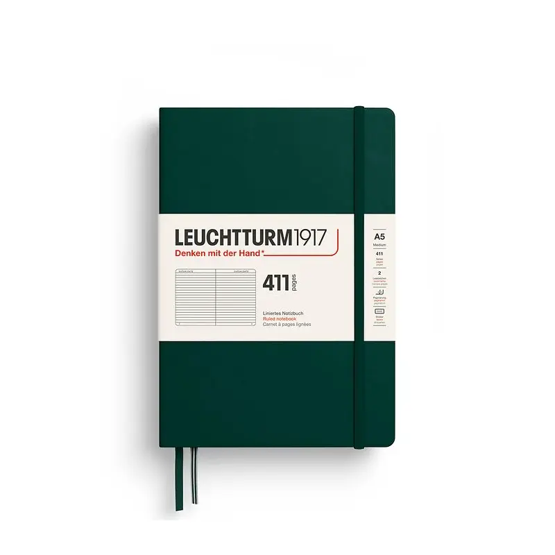 Leuchtturm A5 Notebook 411 Edition Medium Lined Notebook