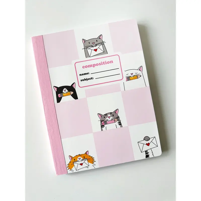 Calliope Pencil Factory - Compy Notebook - Stationery Kitties